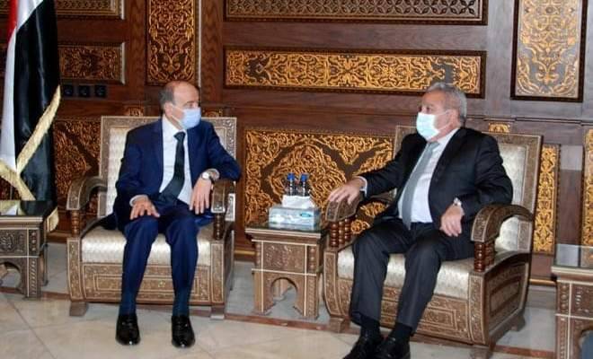 المشرفية اختتم زيارته إلى سوريا بلقاء وزير الداخلية: لمسنا تسهيلات كبيرة من الجانب السوري لعودة النازحين