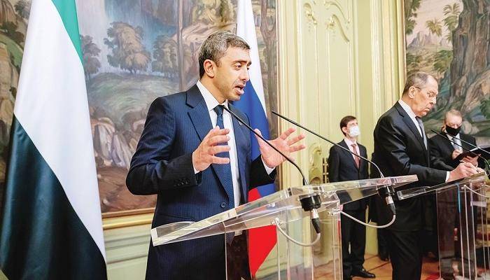 وزير الخارجية الإماراتي: قانون قيصر هو التحدي الأكبر الذي يواجه العمل المشترك مع سوريا