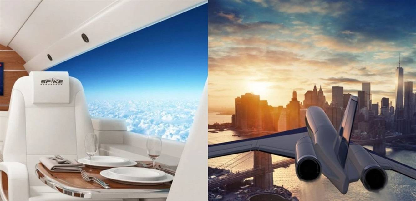 تطير من لندن إلى نيويورك في 90 دقيقة... تصميم طائرة سوبر سونيك أسرع من الصوت