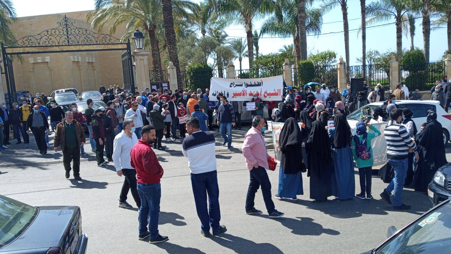 اعتصام في صيدا لأهالي الموقوفين