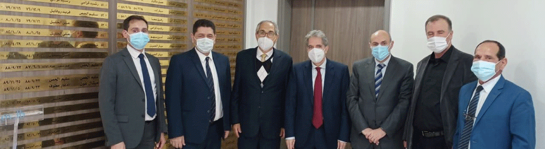 وزني عرض ووفد «المنبر القانوني» حقوق المتقاعدين