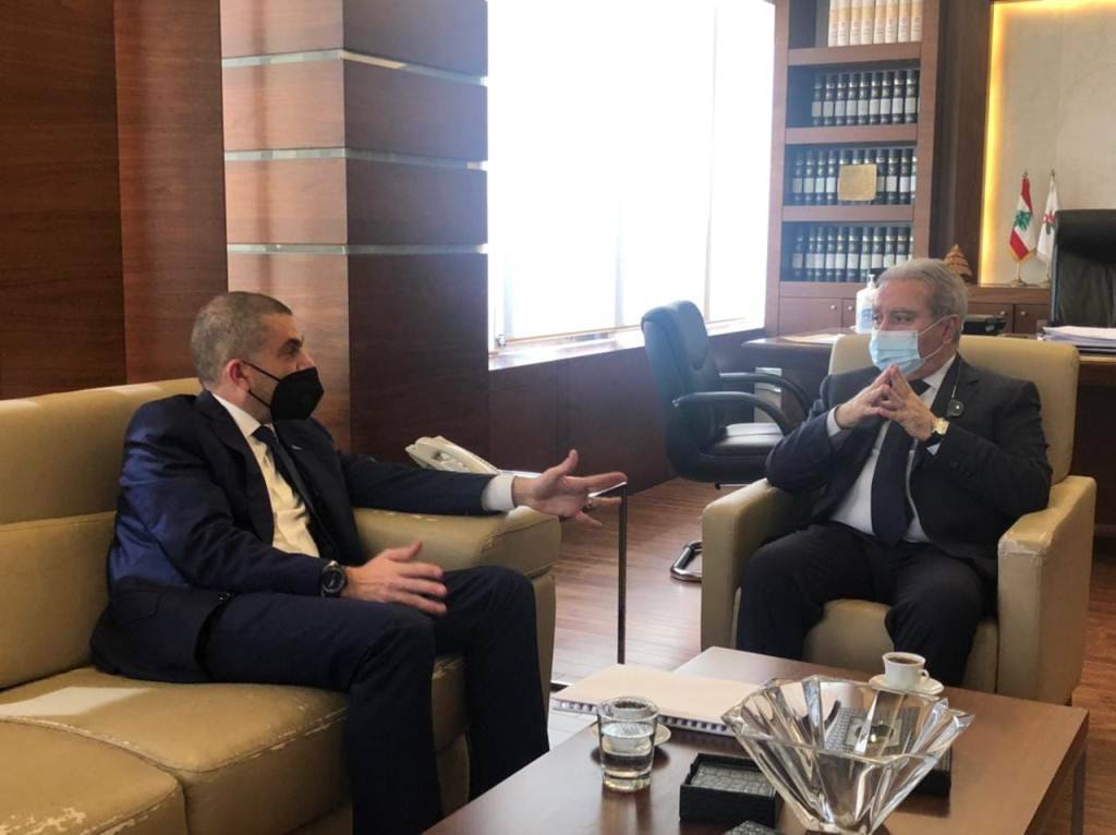 ماذا عرض فتوحي مع مشرفية بشأن ملف عودة النازحين؟