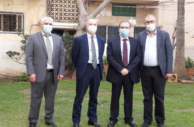 البزري ناقش مع مدير الأونروا تسهيل توفير اللقاحات للبنانيين والفلسطينيين
