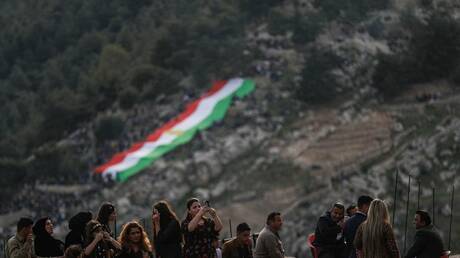 خنزير بري يهاجم المحتفلين بعيد نوروز في شمال العراق