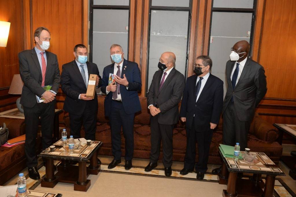 وفد الجمعية البرلمانية الفرنكوفونية في مجلس النواب