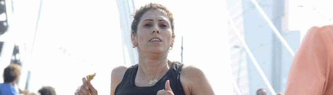نائبة رئيس اتحاد ألعاب القوى ناديا نعمه: سأشارك في نصف الماراتون الأحد واستأنفت تدريباتي منذ شهر