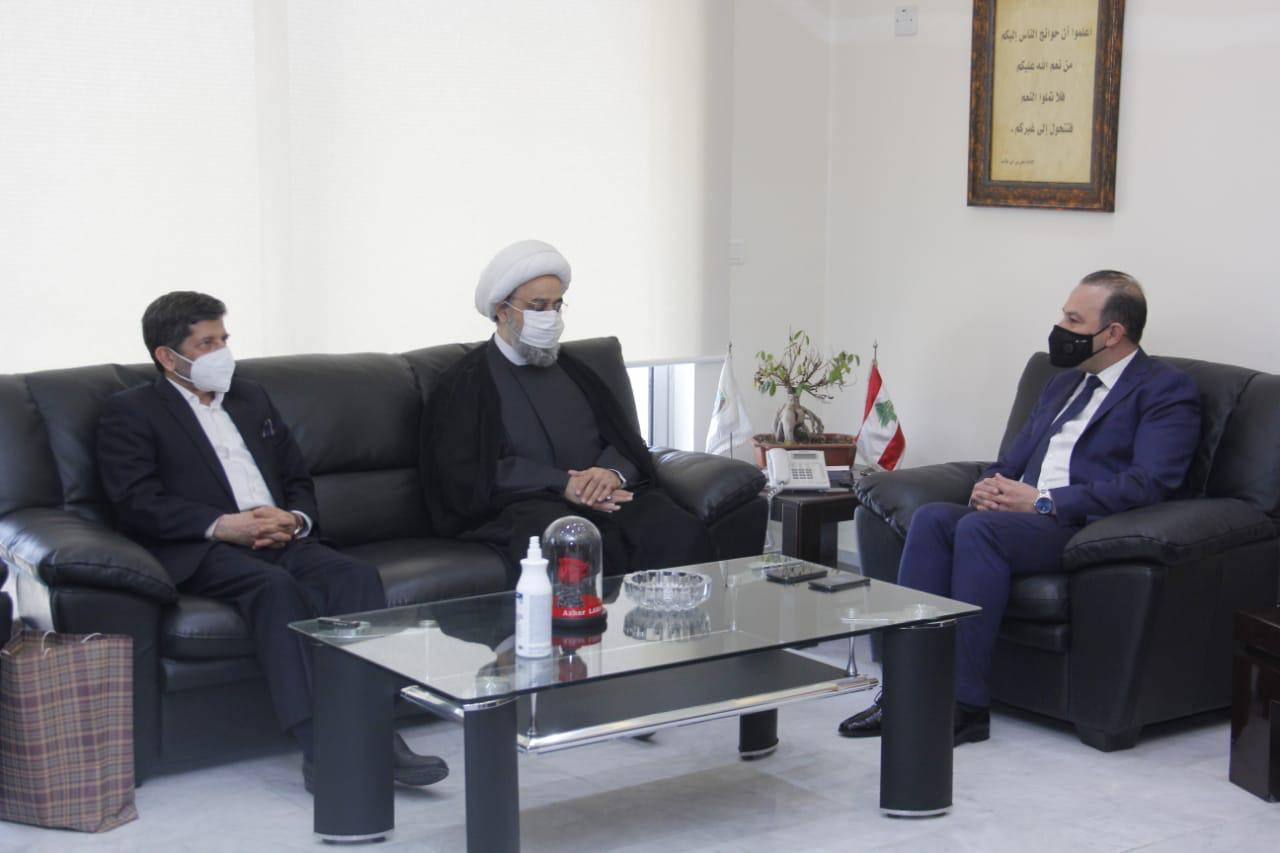 مرتضى استقبل الأمين العام للمجمع العالمي للتقريب بين المذاهب الإسلامية