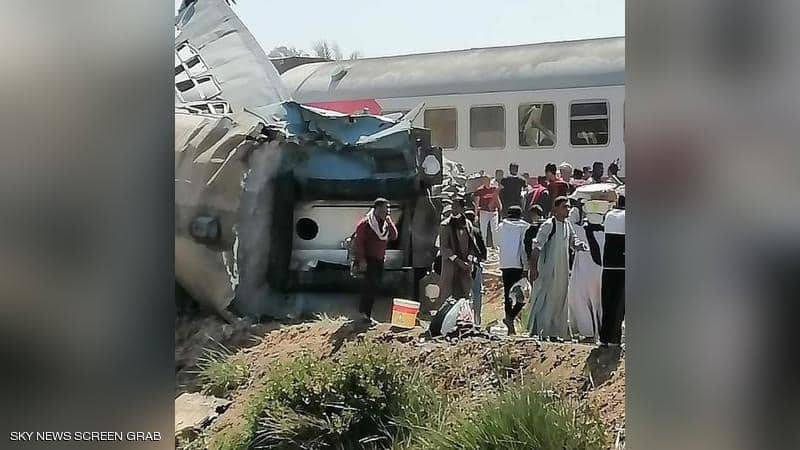 وزارة الصحة المصرية تعلن خفض حصيلة قتلى حادث قطاري سوهاج وتفسّر السّبب