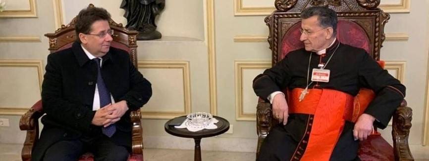 كنعان بعد لقائه الراعي : بكركي تبادر ولا تتبنى موقف أحد