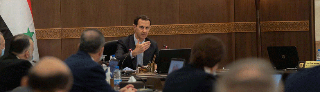 الأسد يؤكد وجود معركة تقاد من الخارج ضد الليرة السورية