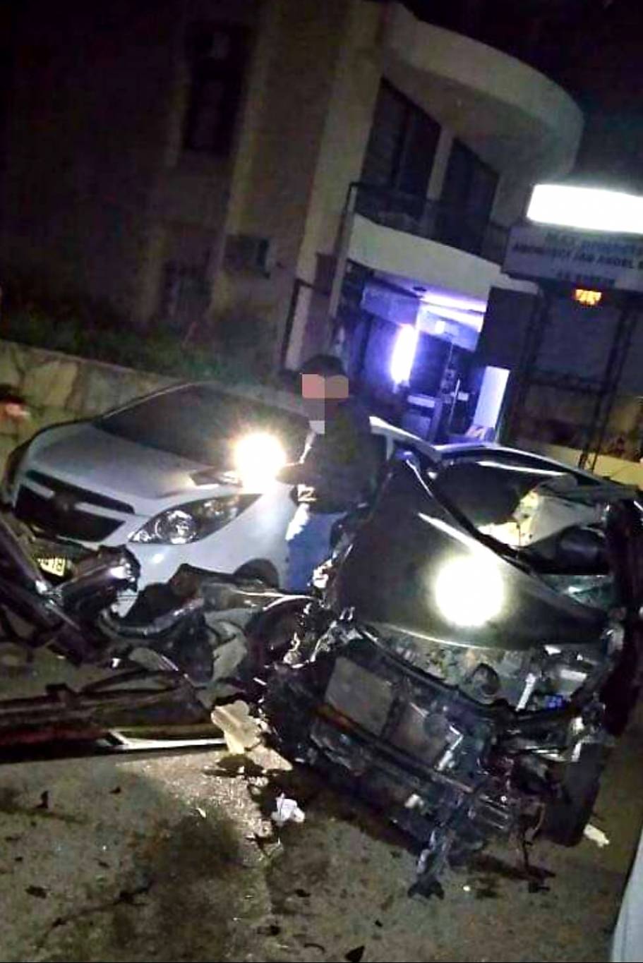 جريحان بحادث سير في البوار كسروان