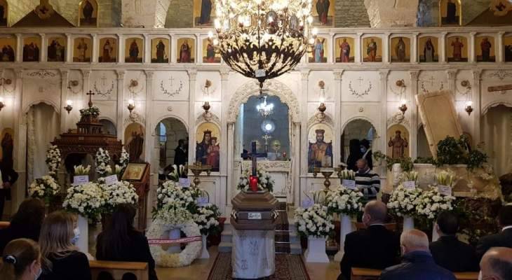 زحلة تودع والد النائب سليم عون بحضور ممثل عن رئيس الجمهورية