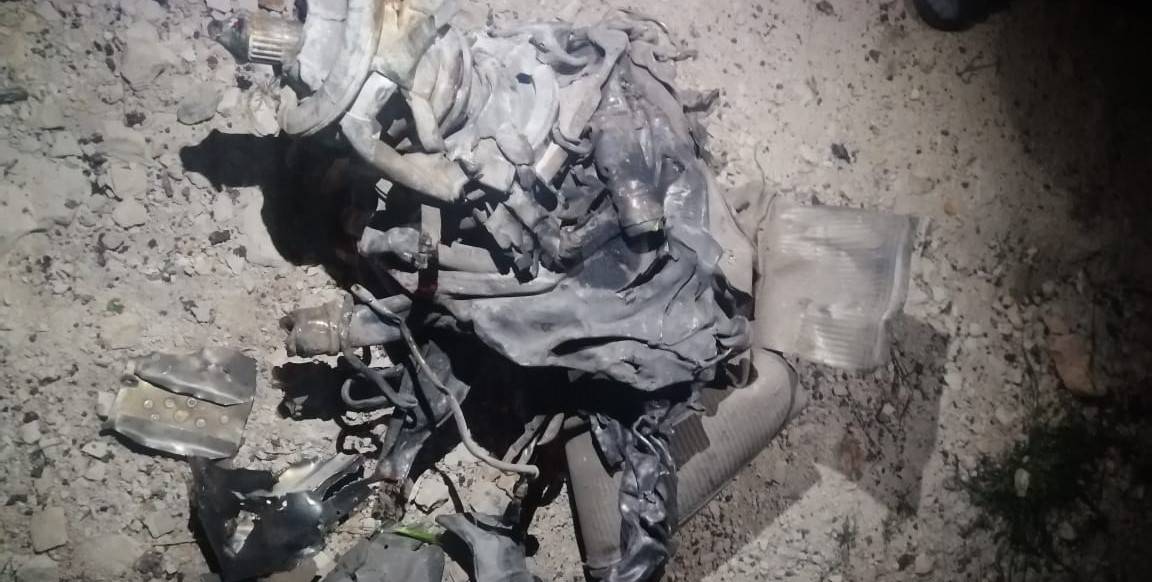 سقوط أجزاء من صاروخ في بلدة حولا الجنوبية