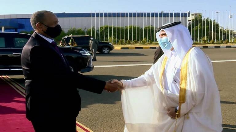 رئيس مجلس السيادة السوداني يتوجه إلى قطر