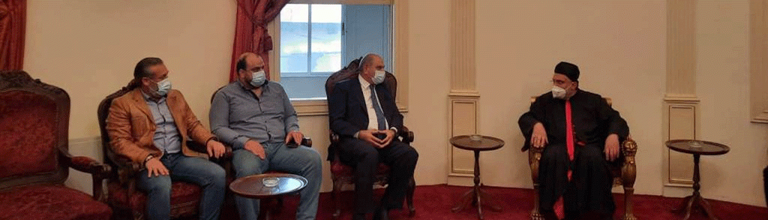 «التيار الوطني» برئاسة الخطيب جال على فاعليات طرابلس الروحية والامنية