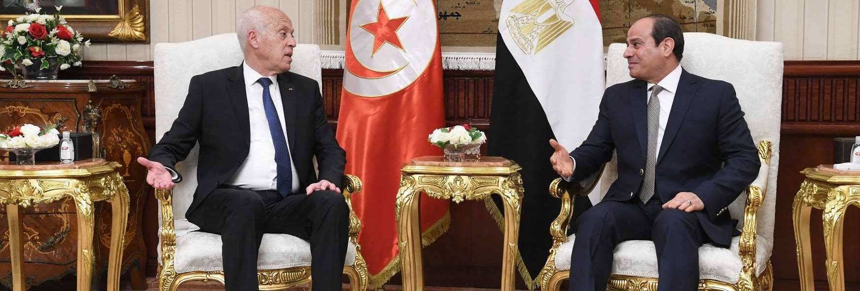 السيسي : زيارة سعيد أكدت عمق علاقات الأخوة بين مصر وتونس
