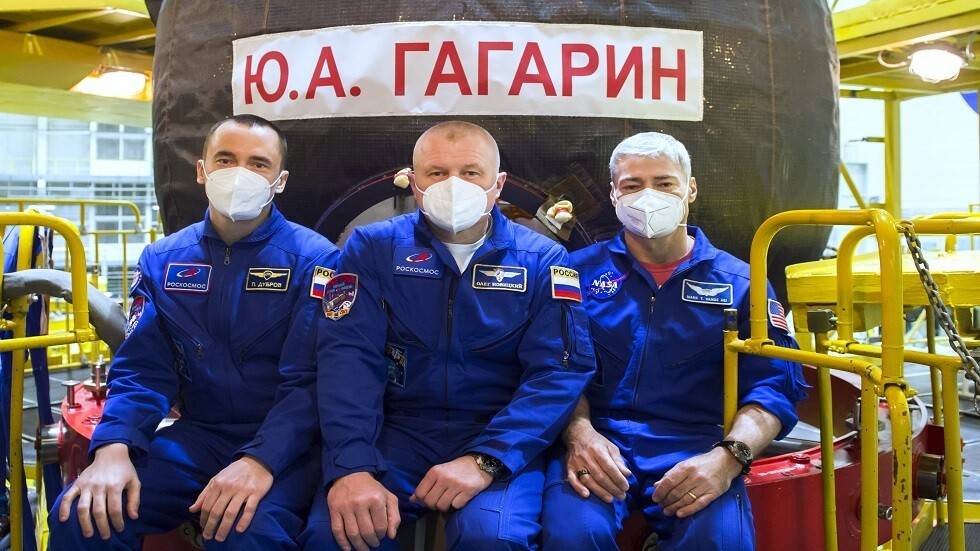 إطلاق المركبة المأهولة "سويوز" إلى المحطة الفضائية احتفاء بالذكرى الـ 60 لتحليق "غاغارين"