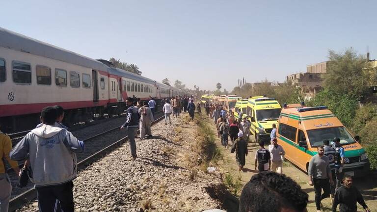 النيابة العامة المصرية تعلن نتائج التحقيقات في حادث تصادم قطاري سوهاج