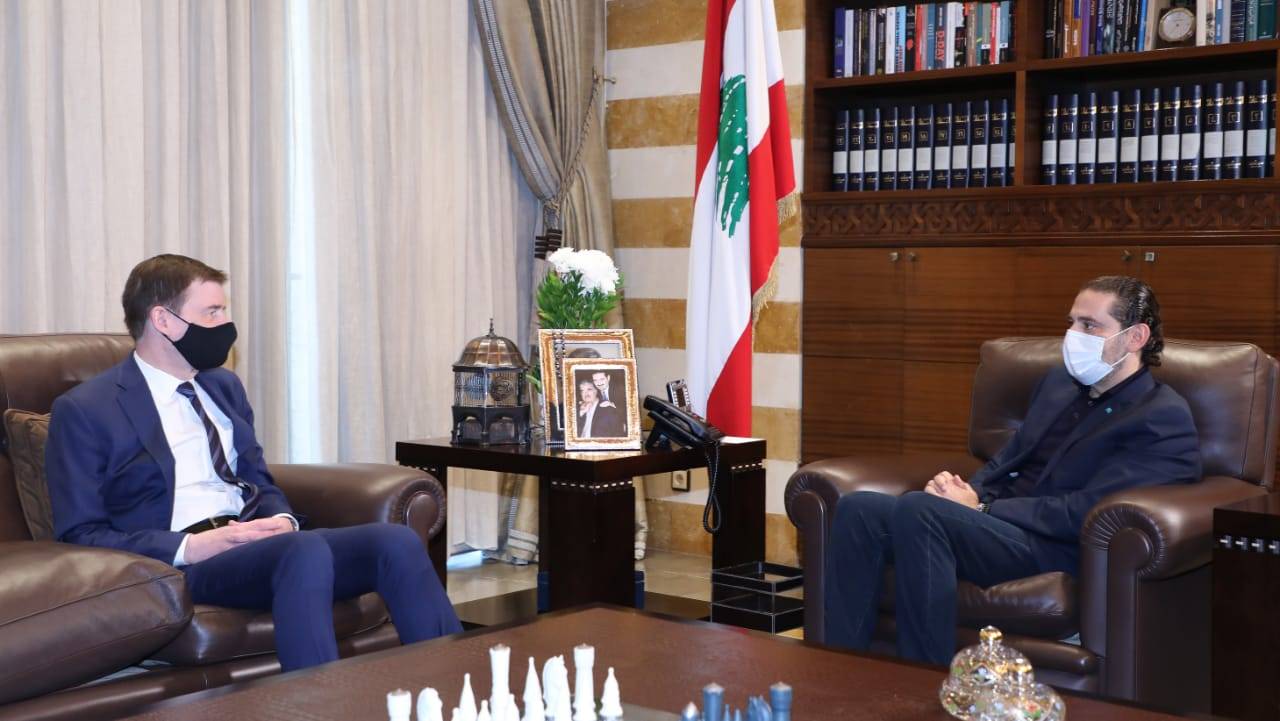 الحريري عرض مع هيل الاوضاع المحلية والاقليمية