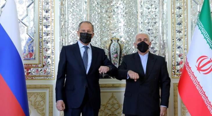لافروف: ندعو لرفع كافة العقوبات عن إيران وندين أي عمل يعيق مباحثات فيينا