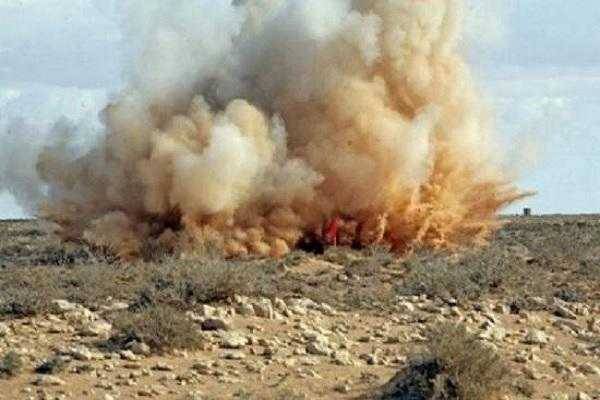 تفجير قنبلة عنقودية في خراج ميمس