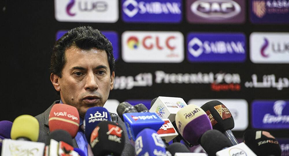بيان جديد عن الحالة الصحية لوزير الرياضة المصري بعد حادث السير