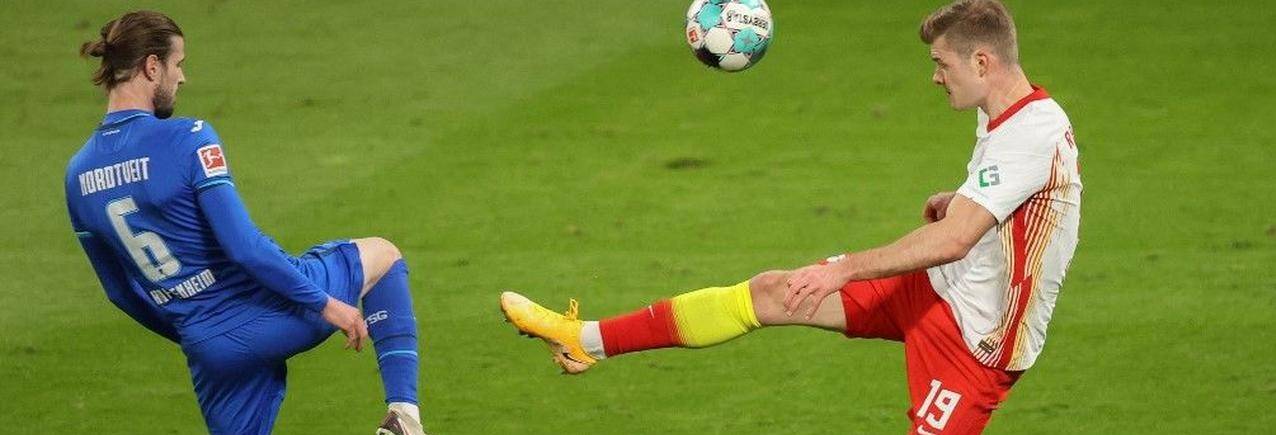 لايبزيغ يفقد نقطتين مهمتين بتعادله مع هوفنهايم