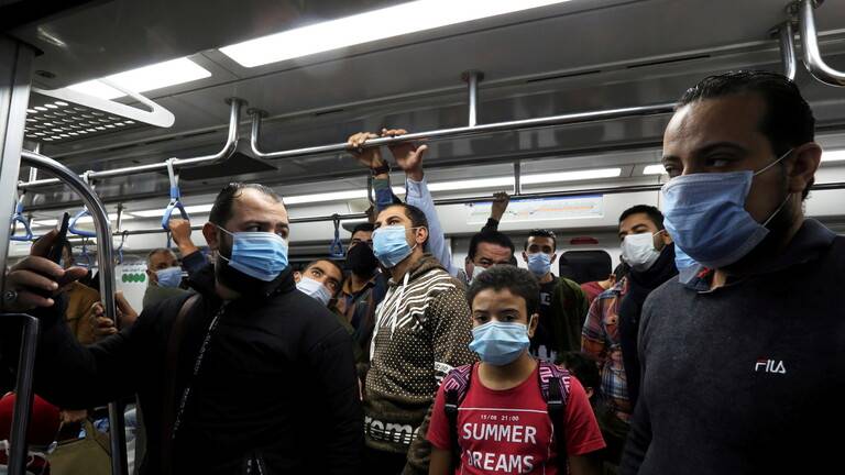مصر تسجل 44 وفاة و850 إصابة جديدة بفيروس كورونا