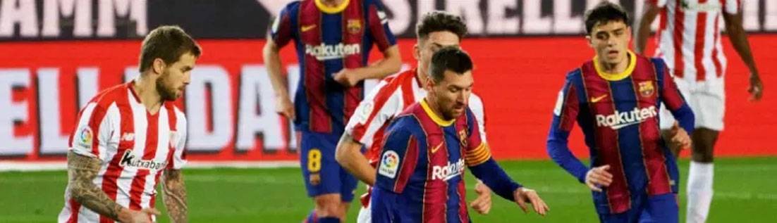 البطولات الأوروبية المحلية في كرة القدم نهائي كأس اسبانيا غداً بين برشلونة وبلباو