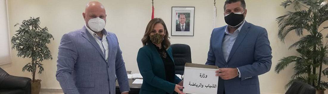 الوزيرة أوهانيان استقبلت عماد لحود وقدّمت مائة «رابيد تست» لسباق السرعة