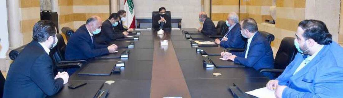 دياب بحث والمعنيين في شح المحروقات وأزمة الافران