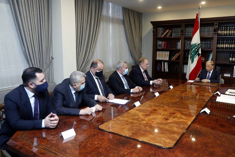 عون بحث في موضوع ترشيد الدعم وشدد على فكرة انشاء السوق العربي