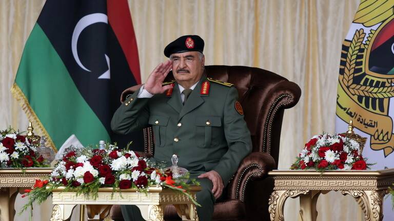 حفتر يبعث رسالة 