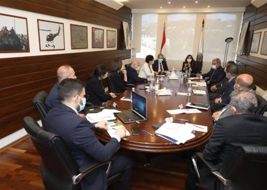 اجتماع لعكر والمشرفية بحث في مساعدات المنظمات الدولية