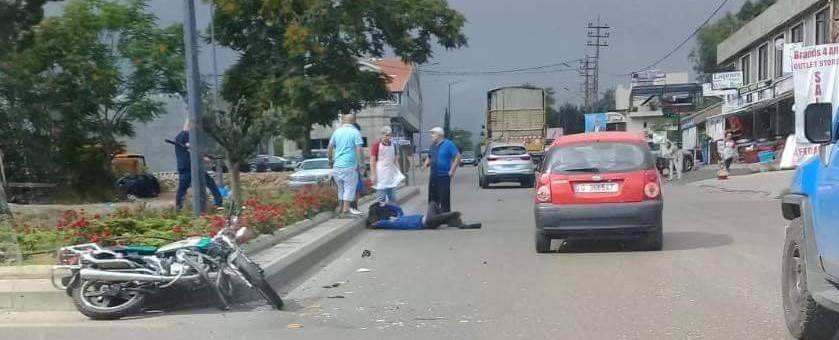 جريح في حادث سير على طريق عام ريفون