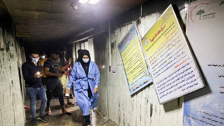 تفاصيل جديدة تُكشف حول حريق مستشفى ابن الخطيب في بغداد