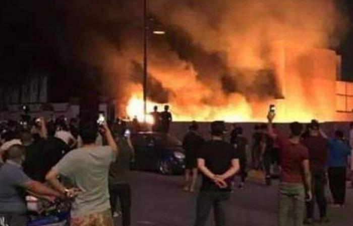 فيديو- لحظة انفجار الأوكسجين بمستشفى ابن الخطيب في بغداد