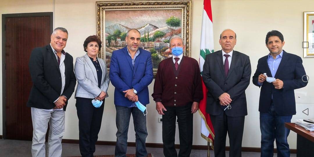نقابة الفنانين في لبنان يزور شربل وهبه: لِمتابعة قضية زميلنا سمير صفير