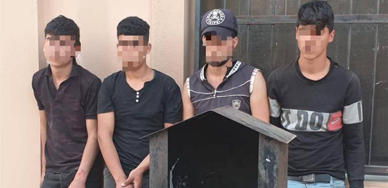فوج حرس بيروت يحبط سرقة مزار في منطقة المرفأ ويلقي القبض على السارقين