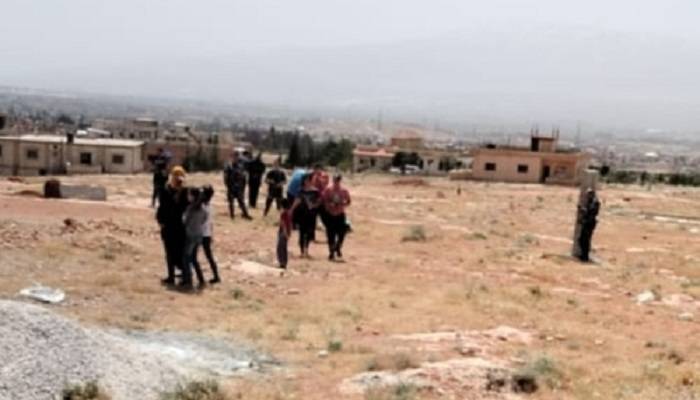 تجمع للأهالي في بعلبك لمنع قمع مخالفة بناء