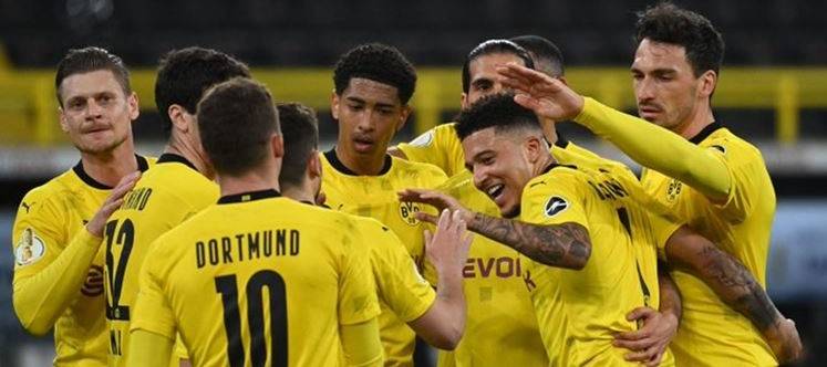 دورتموند يسحق هولشتاين كيل ويلاقي لايبزيغ في نهائي كأس ألمانيا