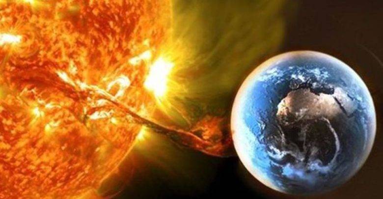 عاصفة شمسية ستضرب الأرض اليوم