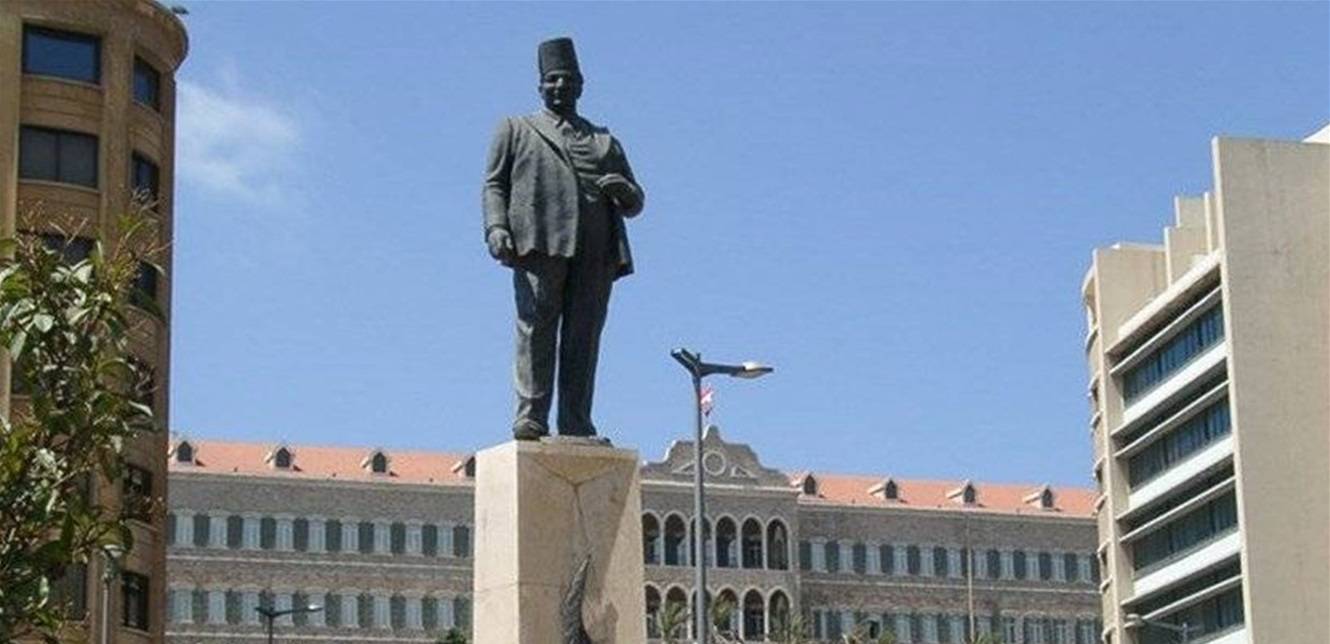 صورة من الزمن الجميل.. ساحة رياض الصلح بالألوان!
