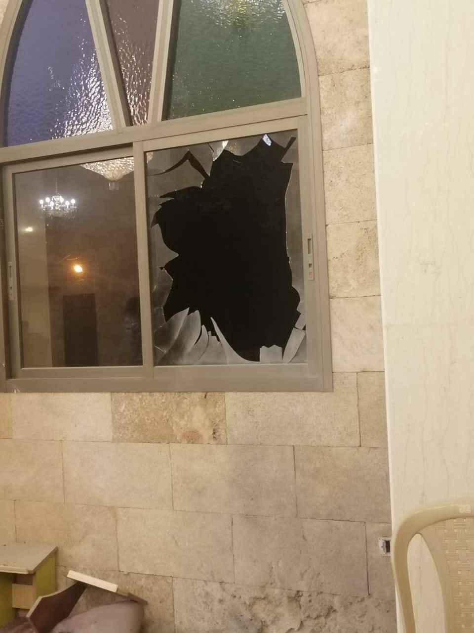 بالصور ... القاء قنبلة على مسجد في جناتا - قضاء صور