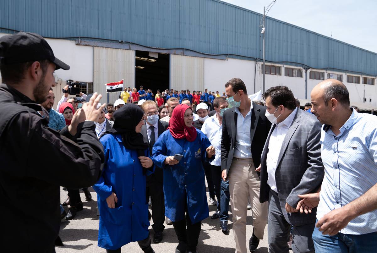 الأسد التقى رئيس المخابرات السعودية في دمشق