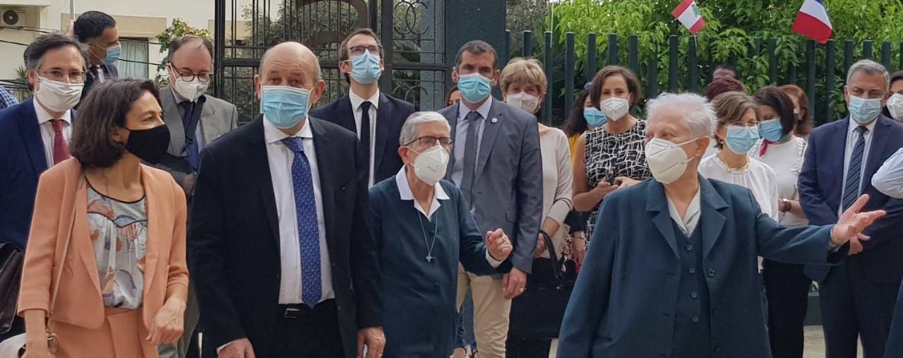 لودريان في الأشرفية