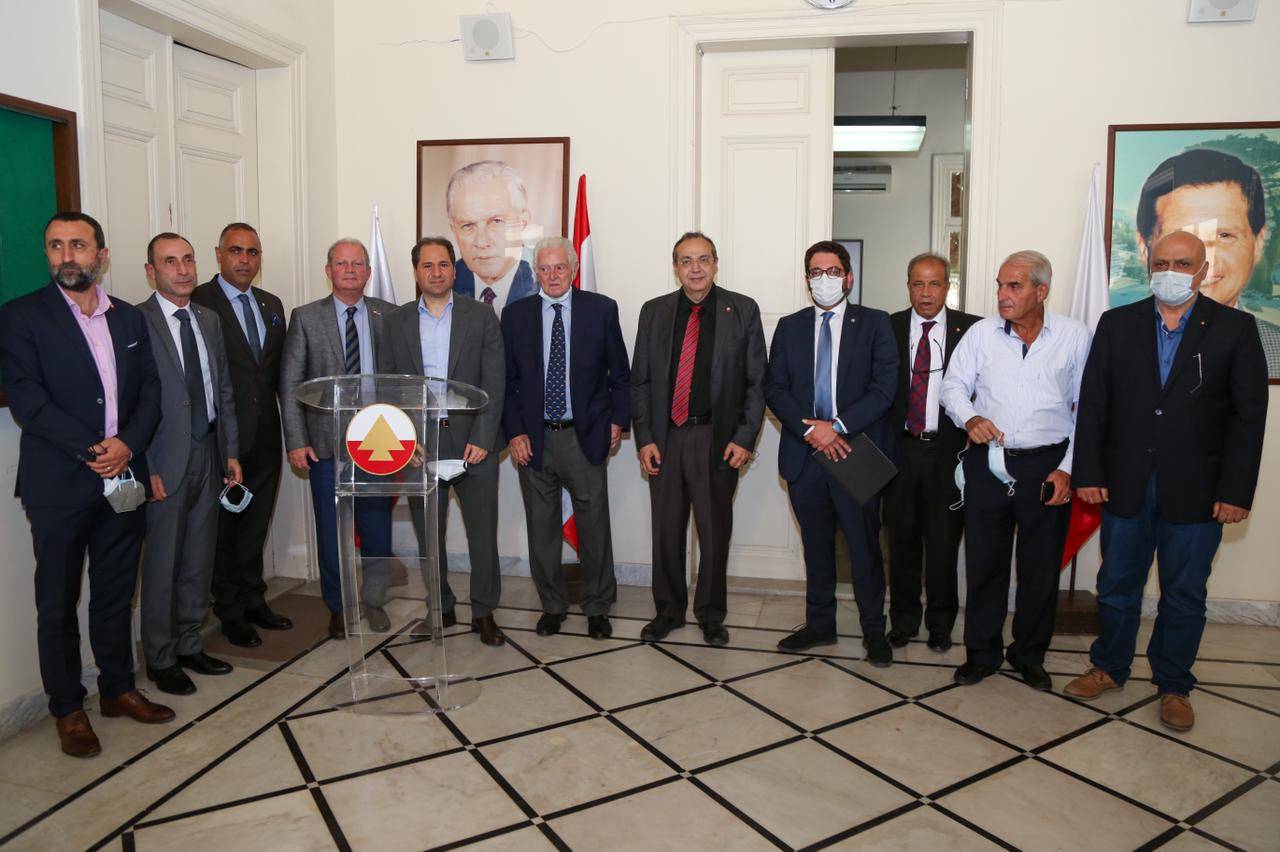 الجميّل زار شمعون مهنئا وتوافق على تضافر الجهود للوصول الى حلول لمجموع الأزمات