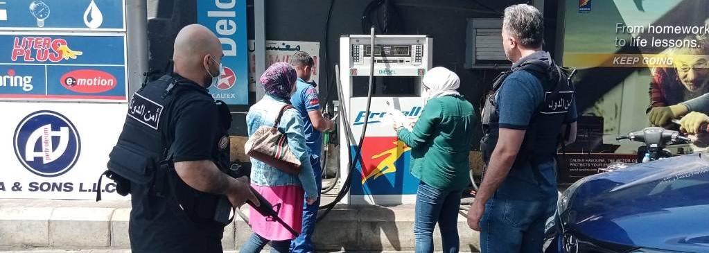 محاضر ضبط لمحطات الوقود المخالفة في طرابلس