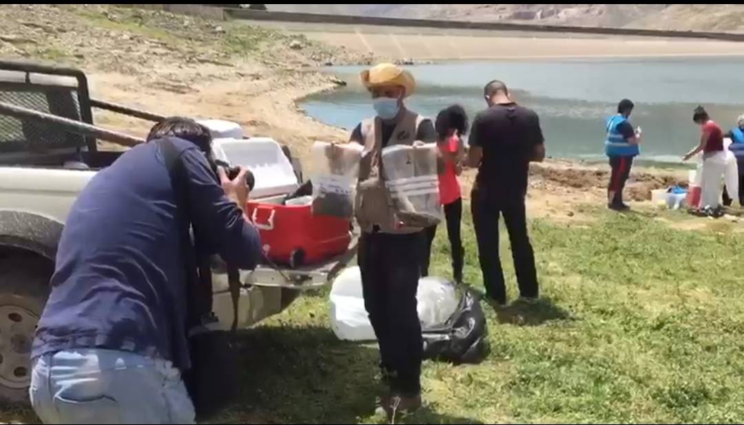 عينات من بحيرة القرعون في مختبرات المعهد العالي للدكتوراه في اللبنانية