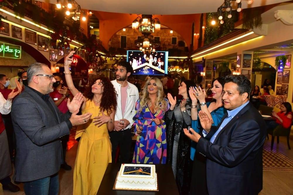 نجوم " ستار عالعيد " على مائدة إفطار الاعلامي زكريا فحّام